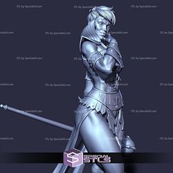 Evil-Lyn Master of Universe 3D Model Sculpture