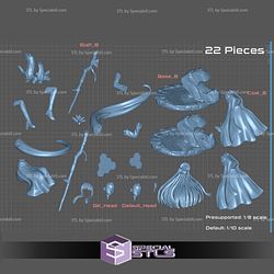 Fern Frieren Beyond Journeys Sitting 3D Printer Files