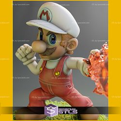 Fire Super Mario 3D Printer Files