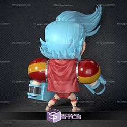 Frank Chibi One Piece 3D Model Sculpture