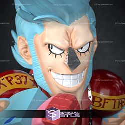 Frank Chibi One Piece 3D Model Sculpture