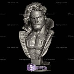 Gambit Comics Bust 3D Printer Files