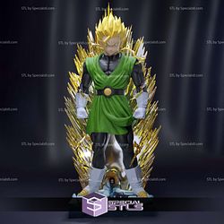 Gohan SSJ2 Gran Saiyaman 3D Model Sculpture