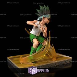 Gon Freecss Power 3D Model Sculpture