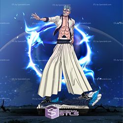 Grimmjow Bleach 1 10 Scale 3D Printer Files