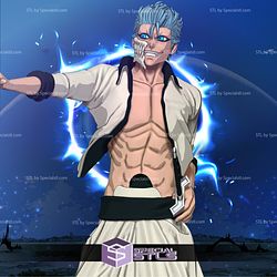 Grimmjow Bleach 1 10 Scale 3D Printer Files