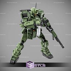 Gundam GM Spartan 3D Printer Files