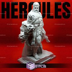 Hercules capturing Cerberus 3D Printer Files