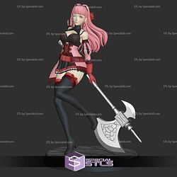 Hilda Fire Emblem Three Houses 3D Model Sculpture