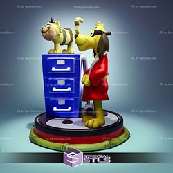 Hong Kong Phooey and Spot 3D Printer Files