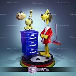 Hong Kong Phooey and Spot 3D Printer Files