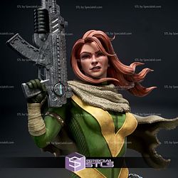 Hope Summers X Men Mutant 3D Printer Files