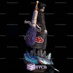 Hoshigaki Kisame Shark 3D Model Sculpture