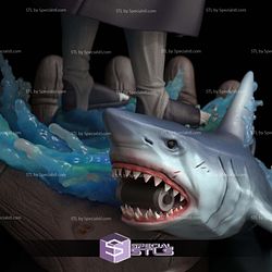 Hoshigaki Kisame Shark 3D Model Sculpture