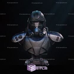 Hunter Portrait Bust StarWars 3D Printer Files