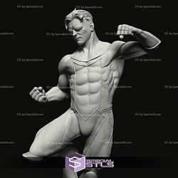 Invincible in Battle 3D Model Sculpture