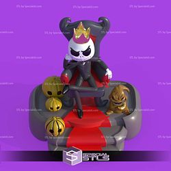 Jack Skellington Throne Basic Oogie Boogie 3D Printer Files