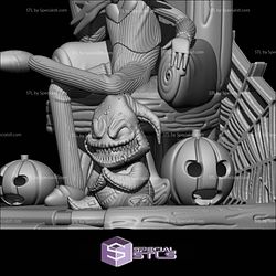 Jack Skellington Throne Basic Oogie Boogie 3D Printer Files