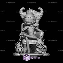 Jack Skellington Throne Basic Oogie Boogie 3D Printer Files