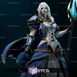 Jaina Proudmoore Standing V2 3D Printer Files