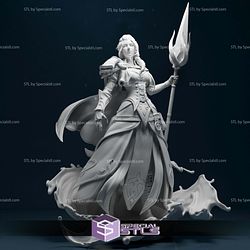 Jaina Proudmoore Standing V2 3D Printer Files