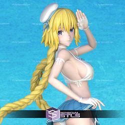 Jeanne DArc Fate Grand Order Sexy 3D Model Sculpture