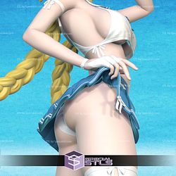 Jeanne DArc Fate Grand Order Sexy 3D Model Sculpture