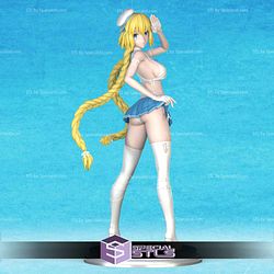 Jeanne DArc Fate Grand Order Sexy 3D Model Sculpture