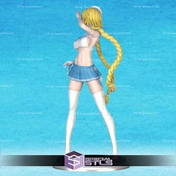 Jeanne DArc Fate Grand Order Sexy 3D Model Sculpture