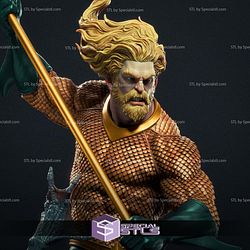 Justice League Aquaman 3D Model Sculpture