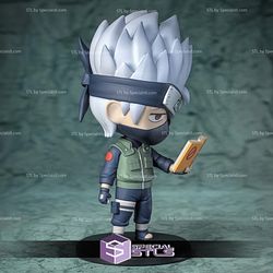 Kakashi Chibi Naruto 3D Printer Files