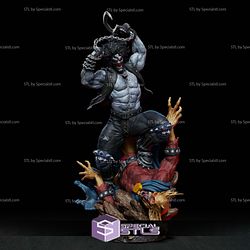 Lobo Killing 3D Model Sculpture