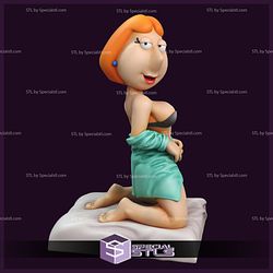 Lois Griffin Family Guy 3D Model Sculpture