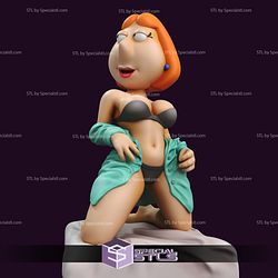 Lois Griffin Family Guy 3D Model Sculpture