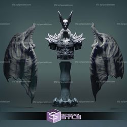 Lucifer Dreadlords 3D Model Sculpture