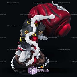 Luffy Gear 4 Kong 3D Model Sculpture