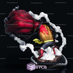 Luffy Gear 4 Kong 3D Model Sculpture