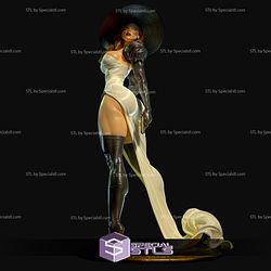 Madame Mirage 3D Model Sculpture