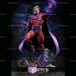 Magneto Classic New Version 3D Model Sculpture