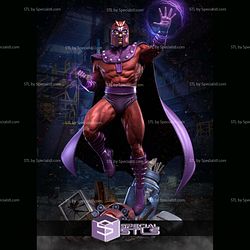 Magneto Classic New Version 3D Model Sculpture