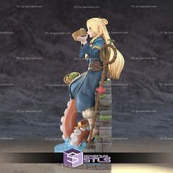 Marcille Donato Delicious in Dungeon 3D Print Sculpture