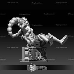 Monkey D Luffy Gear 5 3D Print Sculpture