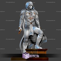 Moon Knight on Base 3D Printer Files