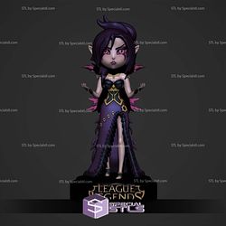 Morgana Chibi 3D Model Sculpture