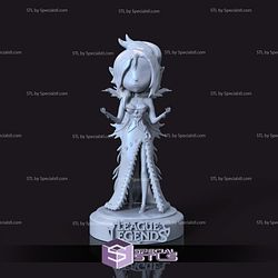 Morgana Chibi 3D Model Sculpture