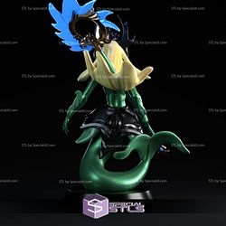 Nami League of Legends V2 3D Model Sculpture