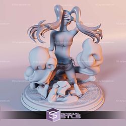 Naruto Sexy Jutsu V2 3D Model Sculpture