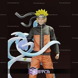 Naruto Shippuden Power 3D Model Sculpture