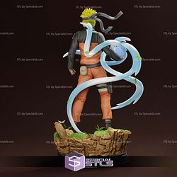 Naruto Shippuden Power 3D Model Sculpture