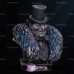 Penguin Portrait Bust 3D Printer Files